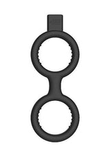 Electroshock E-Stimulation Cock And Ball Ring Black