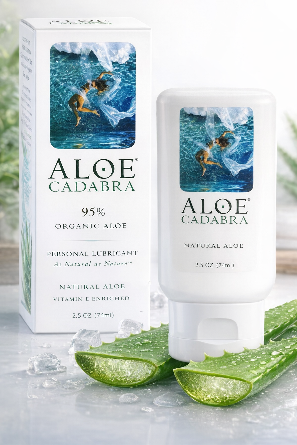 Aloe cadabra organic lubricant - 2.5 oz bottle