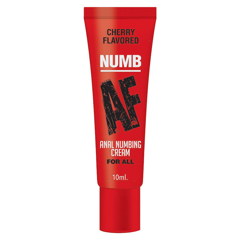 Numb AF Anal Numbing Cream-Cherry Lube 10ml Tube
