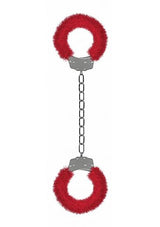 Ouch Beginners Legcuffs Furry Ankle Cuffs