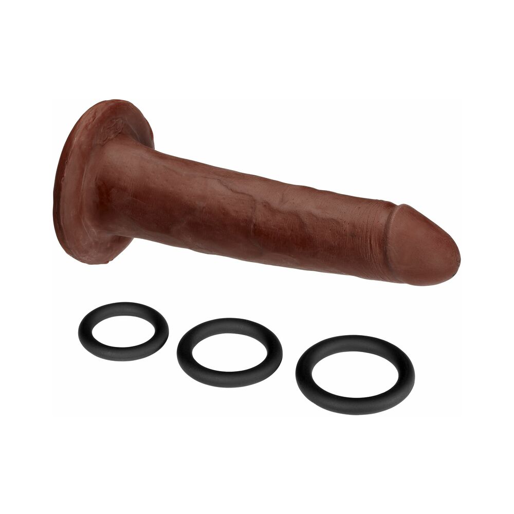 Cloud 9 Dual Density Real Touch 6 inches Dildo with Balls