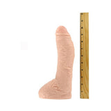 Basix Rubber Fat Boy 10 inches Dildo Beige