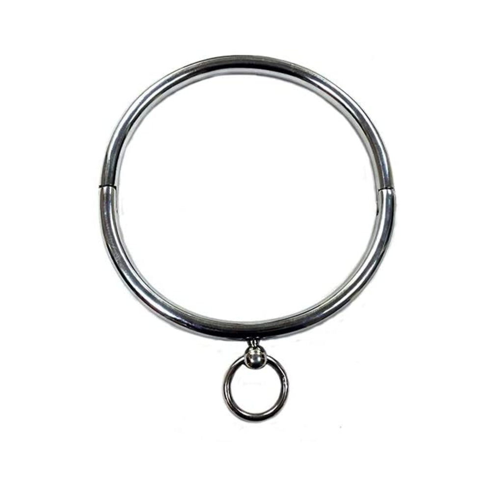 Rouge Stainless Steel Ring Collar Silver