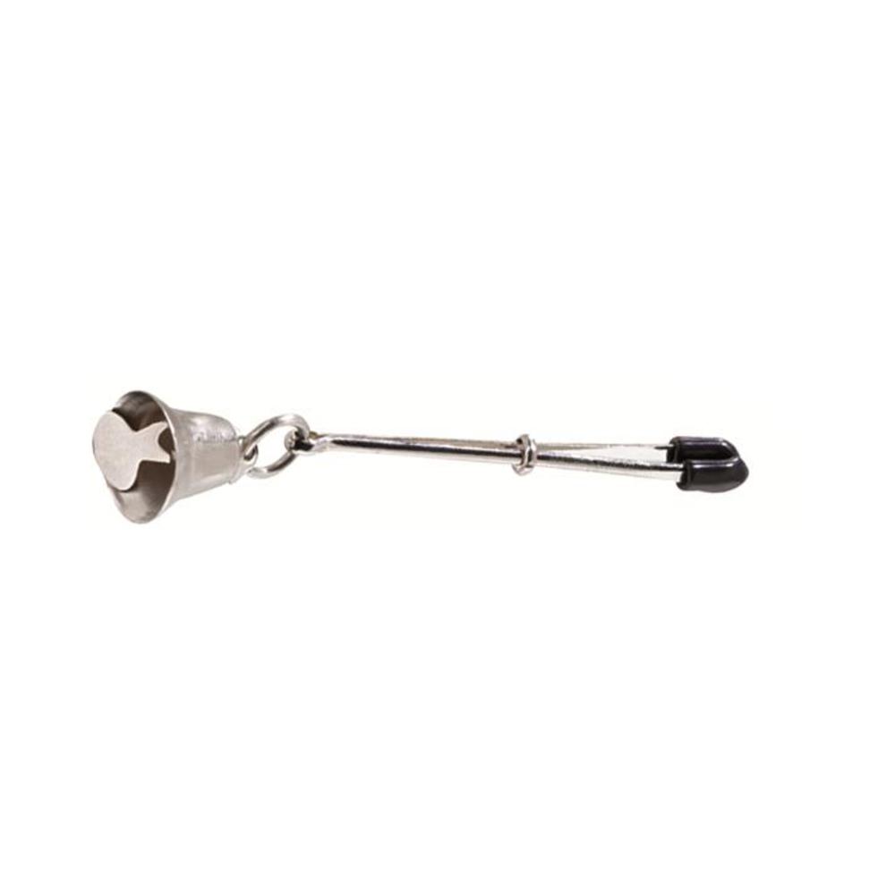 Bell Clit Clamp Tweezer Style Rubber Tipped Adjustable